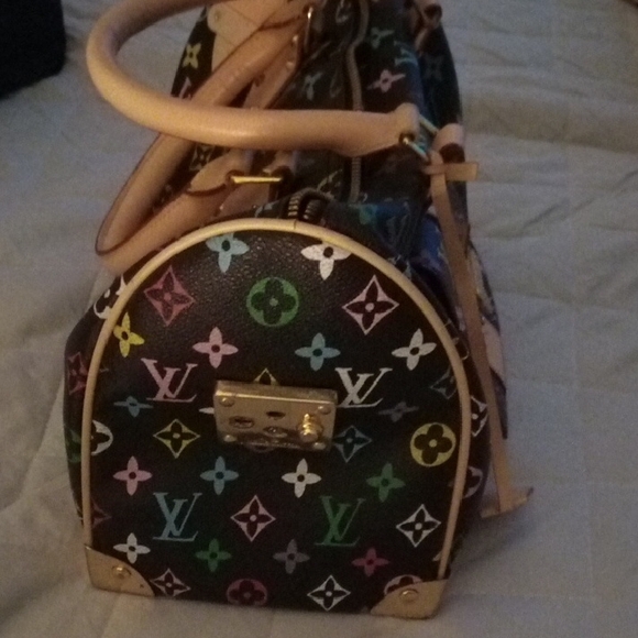 Louis Vuitton Black Satchel with Iconic Monogram - Picture 4 of 6